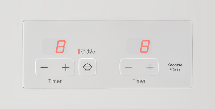 比較ポイント2 【タイマー】機能で調理をHOWAROにお任せ！